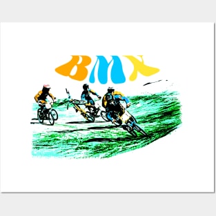 bmx Posters and Art